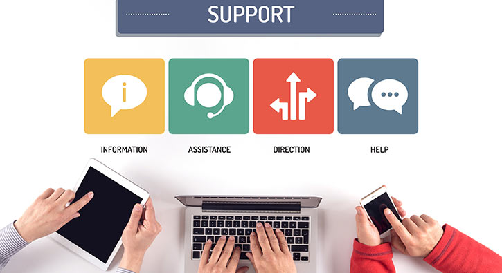 Free online chat Support